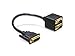 Produktbild DELOCK ADAPTADOR DVI-I-2X VGA/15F 10CM NEGRO