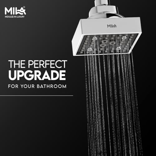 Image of SwitchFlow 3.0 Multi Function Shower Head | High Pressure 3 Spray Modes- Rain, Mist, Massage (Unique Dancing /Rolling Function) | ABS Chrome Finish | 10x10 cm Bathroom Shower