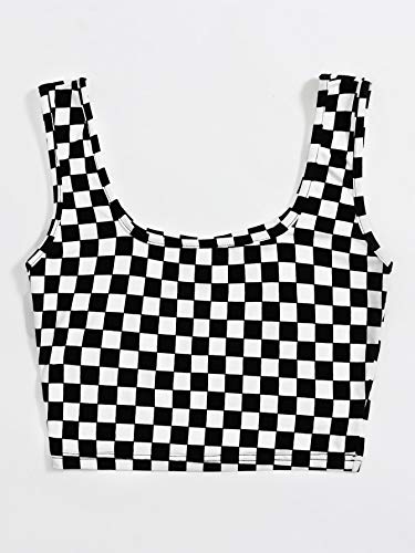 SOLY HUX Women's Graphic Print Spaghetti Strap Casual Summer Workout Cami Crop Tank Tops2