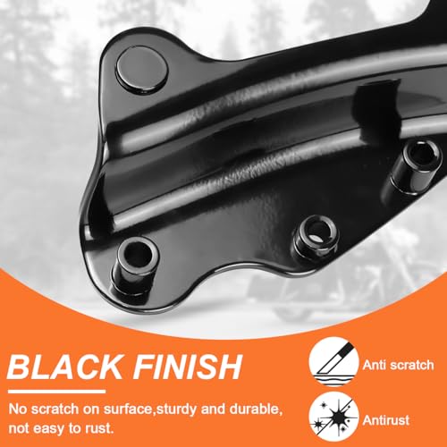 Kit de acoplamiento Touring negro con acabado resistente para Road Glide 3