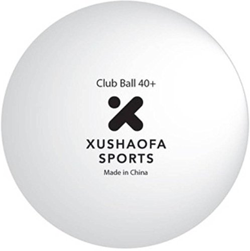Xushaofa Seamless Club Poly Ping Pong Ball - Size: 4, Diameter: 4.01 cm (Pack of 6, White) (B06Y132PL4) Amazon Price History, Amazon Price Tracker