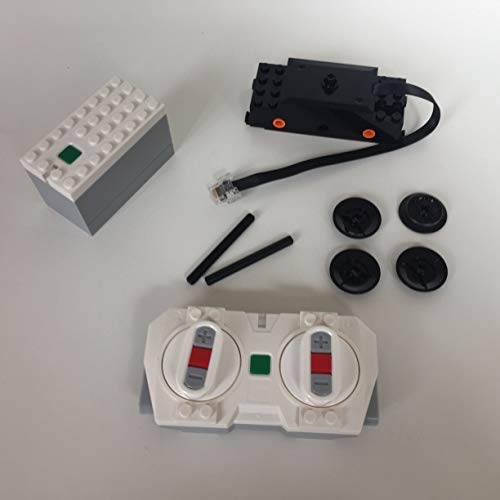 lego eisenbahn 2 züge mit einer fernbedienung