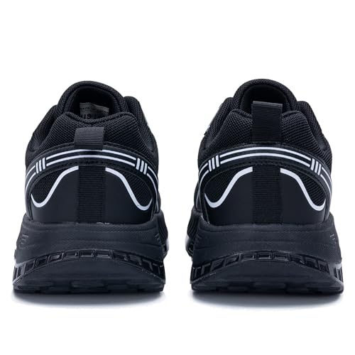 Image of QAUPPE Womens Walking Shoes with Arch Support Wide Orthotic Athletic Sneakers Plantar Fasciitis Tennis for Heel and Foot Pain Relief