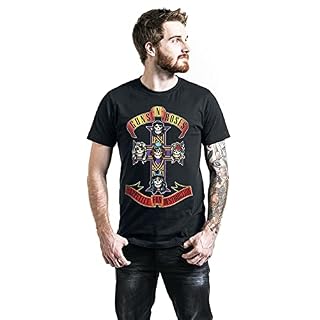 Guns N’ Roses Appetite for Destruction – Pochette Homme T-Shirt Manches Courtes Noir - Les Beatles, Paul McCartney, John Lennon, RIngo Starr, George Harrison Guns N' Roses Appetite for Destruction - Pochette Homme T-Shirt Manches Courtes Noir – Image 5
