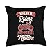 Best Motorcycle Gear and Biker Grandpa Accessories When I'm Riding Nothing Else Matters Funny Motorcycle Biker Throw Pillow, 18x18, Multicolor