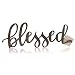 Home Decor BLESSED METAL SIGN Metal Family Art 37192