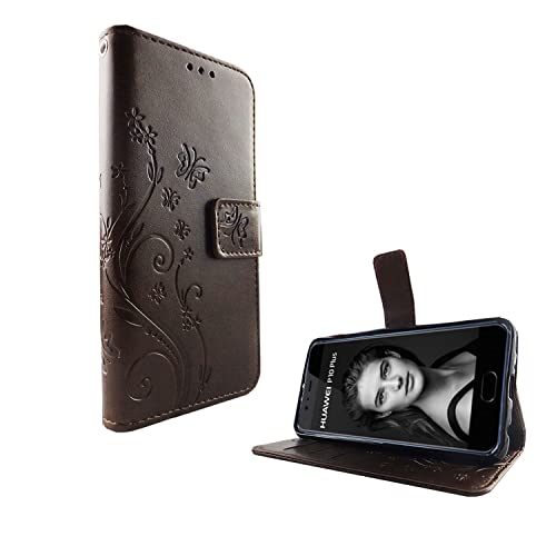 Housse Huawei P10 Plus König Design style portefeuille en cuir - 2