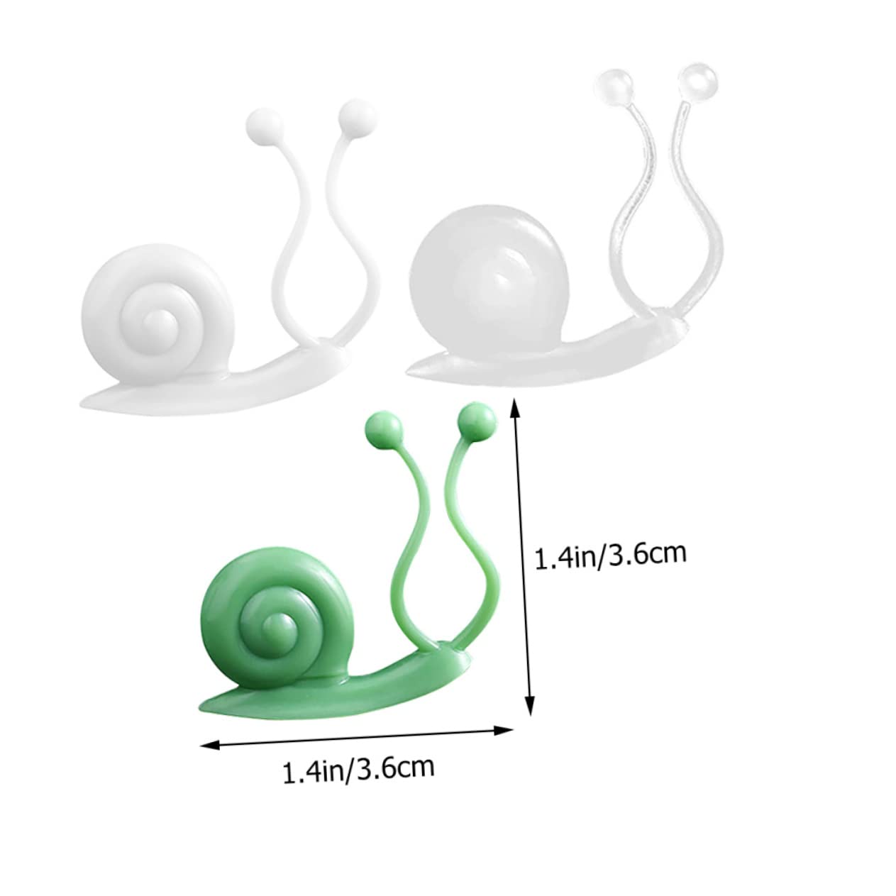 HEMOTON 4 Set Supporto per Piante Clip per Piante Rampicanti Picchetti di Supporto per Piante da Giardino Clip per Piante Sospese per Piante Rampicanti Clip per Piante 30 Pezzi*4