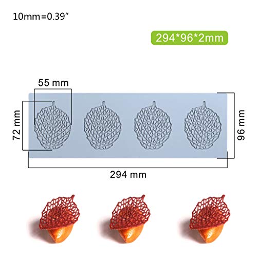Molde de silicona para repostería fondant tipo 5 miniatura 6