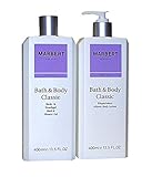 Marbert CLASSIC Pflegeset: Bade & Duschgel 400 ml unboxed + Körperlotion 400 ml unboxed