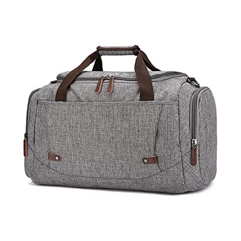 FANDARE Reisetasche Große Sporttasche Segeltuch Schultertasche Tote Handtasche Männer Weekender Tasche Kliniktasche Schwimmtasche Trainingstasche Cover