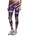 CW-X Conditioning Wear Women's Lava Print Stabilyx Tights, Pink/Purple, Small