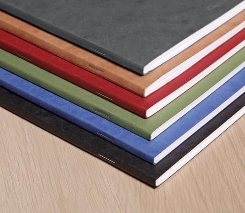 Clairefontaine 733165C Age Bag Collection Notatnik A5 14,8x21 cm 96 Stron W Linie Papier 90 g Kartonowa Błyszcząca Okładka Szary
