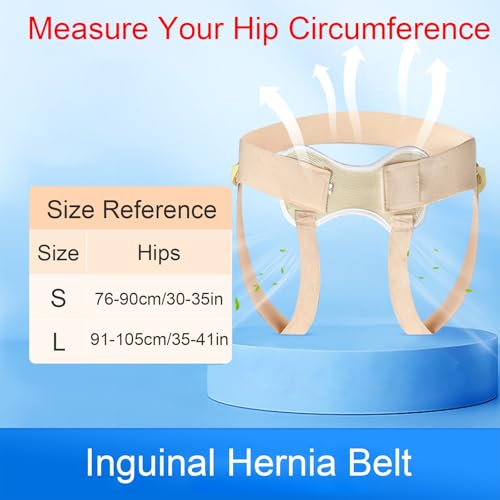 Faja para Hernia para Hombre y Mujer, Ajustable L miniatura 2
