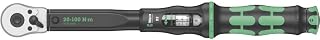 Wera 05075611001 Click-Torque B 2 Drehmomentschlüssel mit Umschaltknarre 3/8", 20-100 Nm