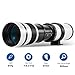 JINTU 420-800mm f/8.3 Full Frame Telephoto Lens for Canon EF/Nikon F Mount SLR Cameras, HD Super Telephoto Zoom Lens for Wildlife, Sports, Moon & Travel Photography with Tripod Ring & Case
