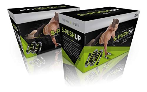Apoio Flexão Barra Ferro Suporte Chão Musculação Exercício