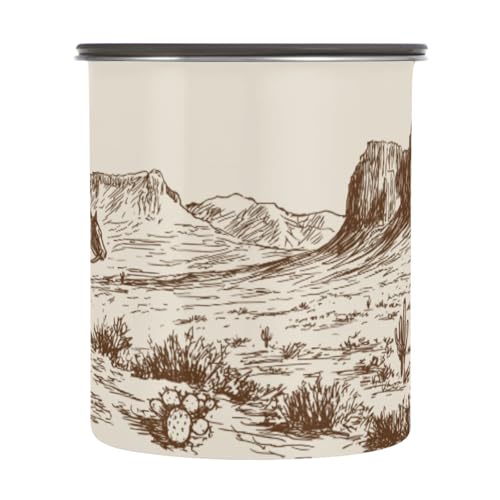 Blueangle recipiente hermético de acero inoxidable 30oz