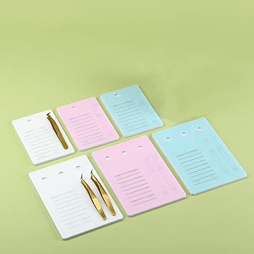 Palete de extensão de cílios de acrílico, organizador de cílios postiços para enxerto, bandeja de cí