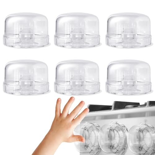 6 pcs Child Safety Stove Knob Covers Gas Stove Locks