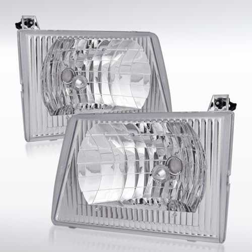 Autozensation Ford Econoline Chrome Housing Headlights
