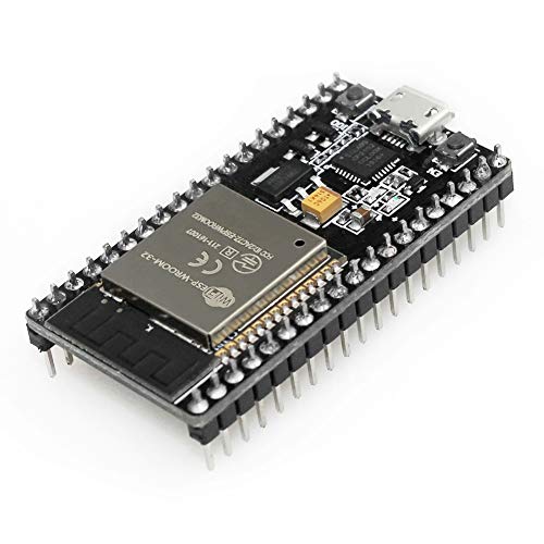 KeeYees Development Board 2.4 GHz Dual Core WLAN WiFi + Bluetooth 2-in-1 Microcontroller ESP-WROOM-32 Chip CP2102 for ESP32 for Arduino (2PCS) - Thumbnail 2