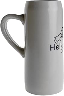 Helko Werk Germany Beer Stein - Traditional Stoneware German Beer Stein - 17oz - .5 Liter - Authentic Oktoberfest German Beer Mug Handmade in Germany