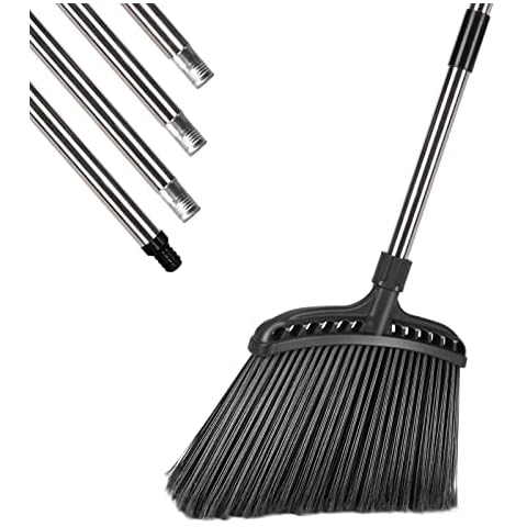 Masthome Heavy Duty Outdoor Broom with Extendable Handle Cover