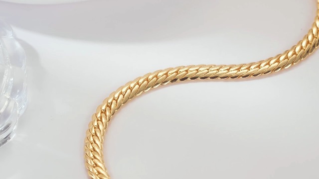 Pulsera Cubana de Oro 14K para Mujer y Hombre miniatura 7