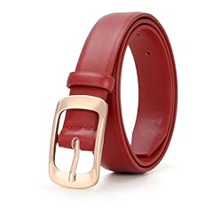 Red With Gold Buckle