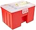 Plano Molding, 932-001, Parts Cabinet, 5 Compartment, Porsche Red