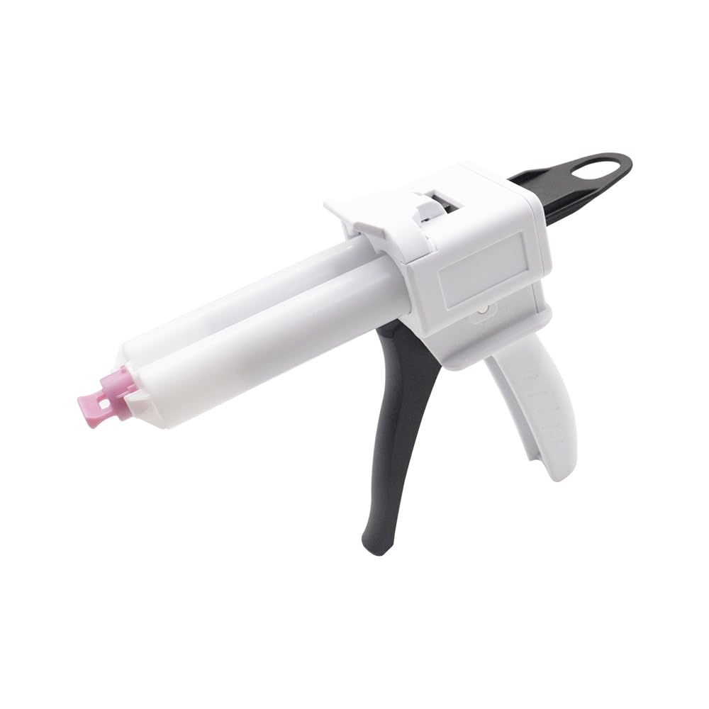 ATOYSKPX 50ml Impression Material Gun 1:1/2:1 AB Impression Mixing Cartridge Dispensing Gun Epoxy Glue Dispenser composite gun