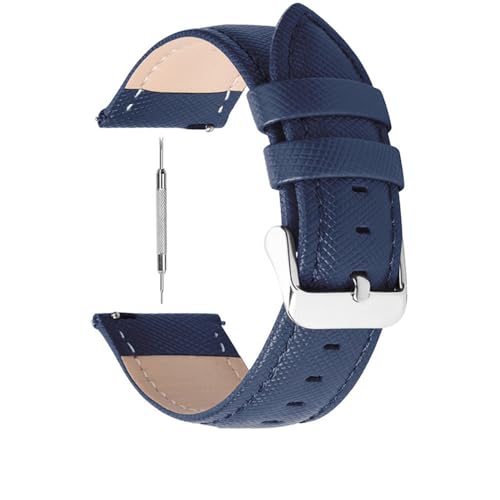 Sangle en cuir montre connectée 20mm 22mm bracelet de rechange rapide pour Samsung GT2