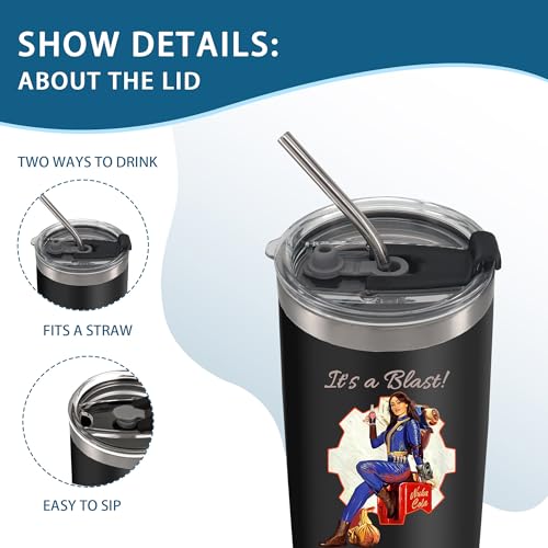Its-a-Blast-Tumbler-Personalized-Gifts-for-Fallout-Merchandise-LoverFall-Out-20-Oz-Insulated-Water-Bottle-with-LidFunny-Tumbler-for-Fallout-LoverMugUnique-Gifts-for-WomenFriendMom