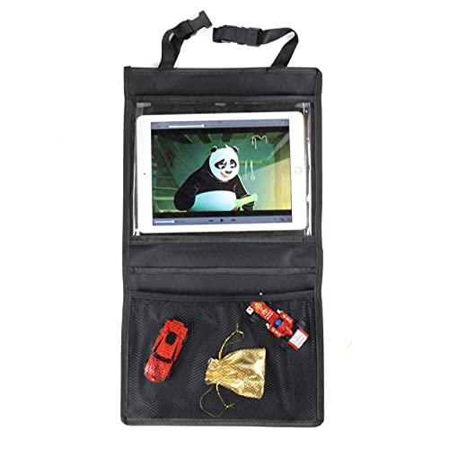 INION - Trittschutz für Kinder Rückenlehnenschutz Autositzschoner wasserdicht sitzschoner für die Rückenlehne (Rücksitz Tablet-Fach)