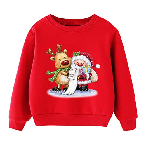 Allbestop Pull Noel Enfant Kid Sweatshirts,Idée Cadeau Garçon 11 Ans Cadeau Ado Garçon Cardigan Bebe Garcon Pull Plaid Polaire Sweat Garcon 5 Ans Cadeau Fille 14 Ans Ado Original(b-S,7-9 Ans)