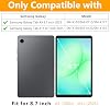 Funda ROISKIN para Samsung Galaxy Tab A11 8.7 Pulgadas 2025/A9 8.7 Pulgadas 2023 | Protector de pantalla HD y correa para hombro, soporte y asa de 360 grados, funda resistente de grado militar, apta para niños 4