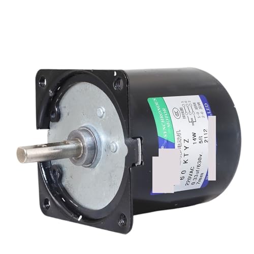 Moteur synchrone 220V AC 60KTYZ aimant permanent 14W arbre central 7mm