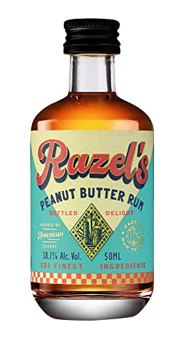 Razel’s Rum Treats Mini Twin Pack: Gereifter Rum trifft auf Erdnussbutter und Brownies! 2 x 50ml – Bild 5