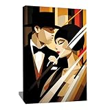 ARTISANAT MINITIEUX : Nos tableaux sont réalisés sur de véritables toiles d'artistes, soigneusement étirées à la main par nos artisans expérimentés en Allemagne sur des châssis en bois d'épicéa certifié FSC. Cette combinaison de matériaux premium et d'artisanat traditionnel assure une finition impeccable et une longévité exceptionnelle.