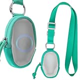 Homakover ポータブル教室用ドアベルボタンストラップホルダー、ユニバーサルクラスルームドアベルボタン用キャリーケース、教師用調節可能なドアベルボタンバッグ(ブルー)