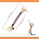 ANMOYIXIA Katzenminze Sticks Kaustangen Katze Katzensticks Katzen Kauhölzer Sticks für Katzen Zahnpflege und Gegen Mundgeruch (3 Stück)