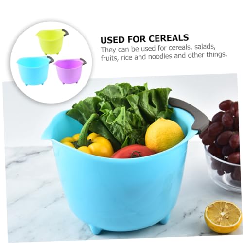 Set de 3 tazones para ensalada de frutas multiuso miniatura 7
