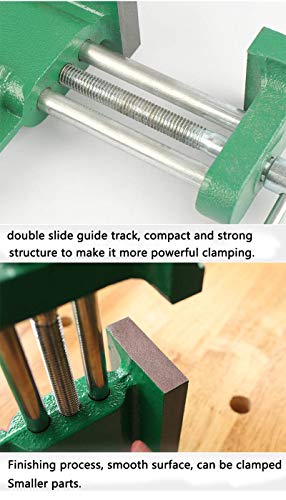 MYTEC Anvil Bench Vice, Jaw Opening 2.75", functional Woodwork Heavy Table Vise,Table Anvil Clamp, DIY Fixture Clamp