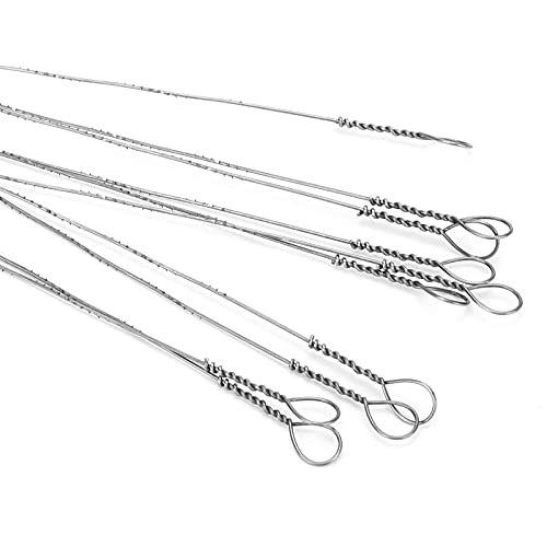 Srliya 10 Peças Lâmina de Serra de Fio de Aço de Alto Carbono Mini Tiras de Corte de Madeira Substit