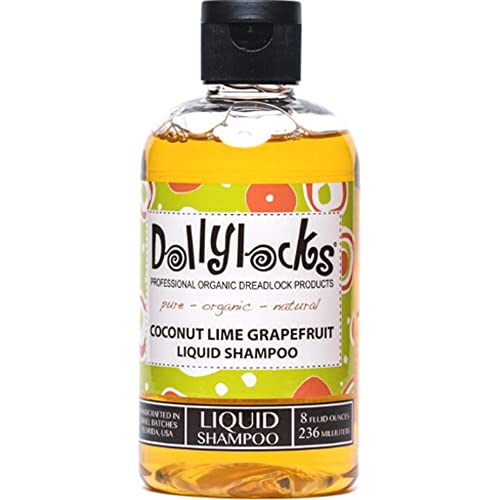 Clarifying Shampoo For Build Up - Detox Shampoo For Men And Women - Dreadlock Shampoo With Jojoba Oil & Rosemary Oil For Hair Growth - Anti Residue Shampoo For All Hair Types Coconut Lime Grape Fruit #TOP24