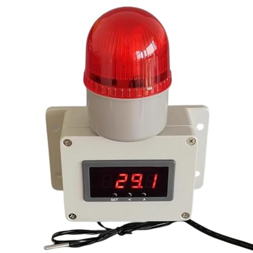 Industrial Induction Temperature Measuring Instrument Electronic Thermometer Digital Display Temperature Alarm 90dB -30~200℃