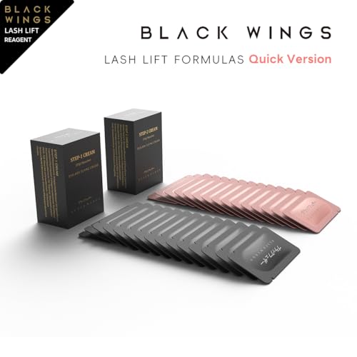 Blackwings Kit de elevação de cílios Upgradede Lashlift Lash-lift Kit permanente de cílios profissio