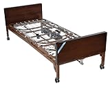 Drive Medical Full Electric Ultra Light Plus Hospital Bed, No Rails and No Mattress, 36 Inch