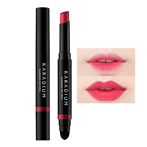 [KARADIUM] Smudging Moisturizing Long Lasting Lip Tint Stick 1.4g - 6 Colors (#2 apple red)